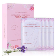 OEM Wholesale Exfoliating & Moisturizing Foot Peel Mask 4 Pack